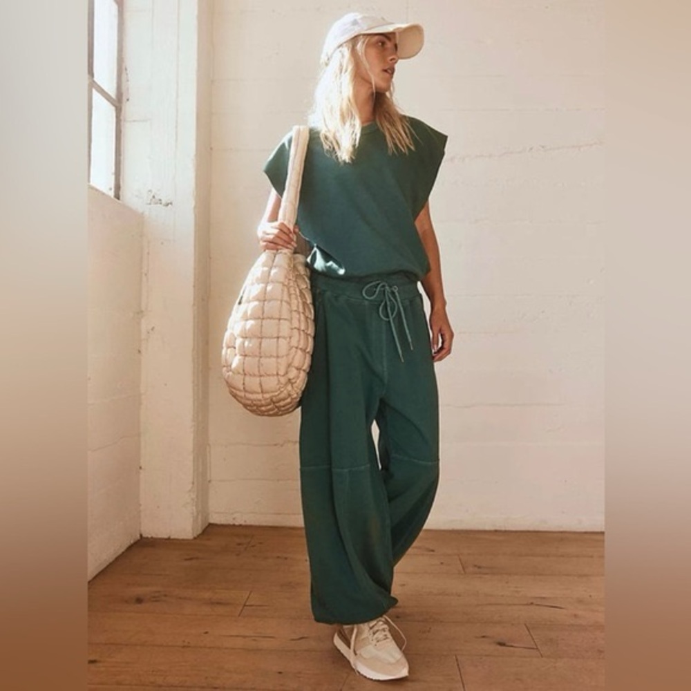 Free People Throw and Go Onesie XS in gorgeous Teal color